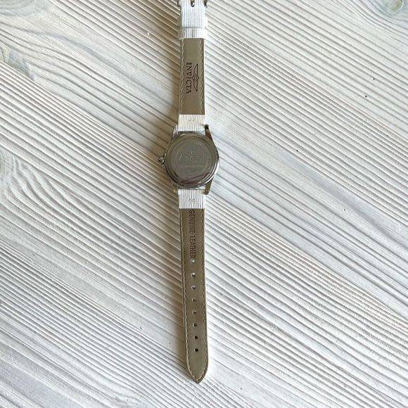 INVICTA Angel Collection Stainless Steel Leather Watch main image 4